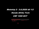 Mototrip 1/2 Babovřesky, v n Římov, Česká Kanada , Afrika Twin CRF 1000 DCT 2.6.2020