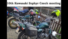 10th Kawasaki Zephyr Czech Meeting - Děčínsko - podzim 2022