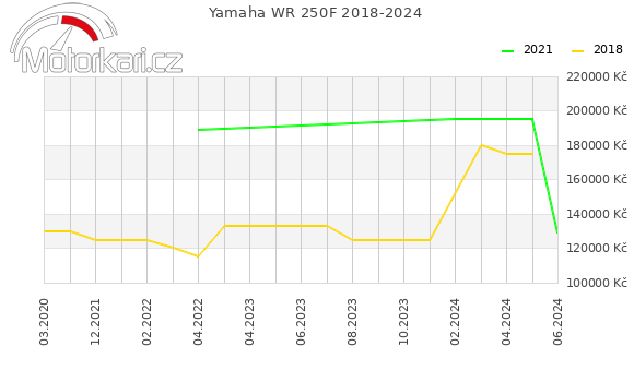 Yamaha WR 250F 2018-2024