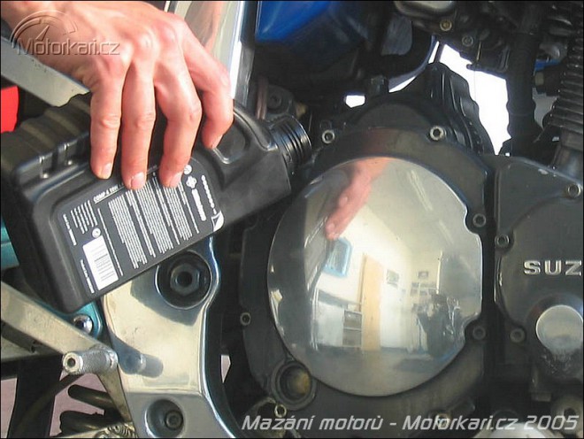Technika motocyklu - 2. část - mazání motorů