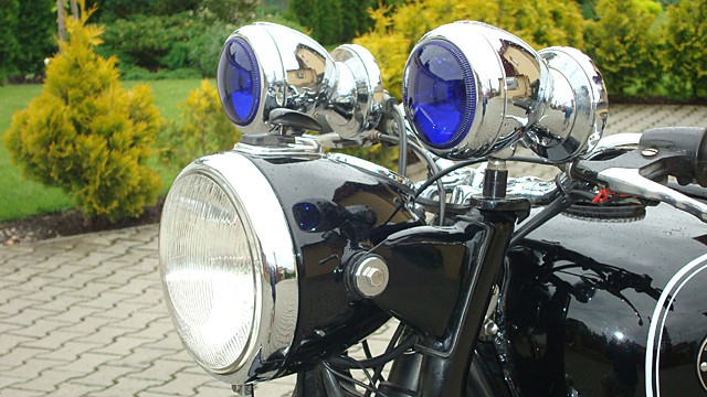 Motocykly BMW a hradní stráž ČSSR