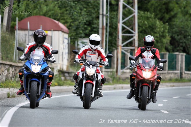 Třikrát Yamaha XJ6