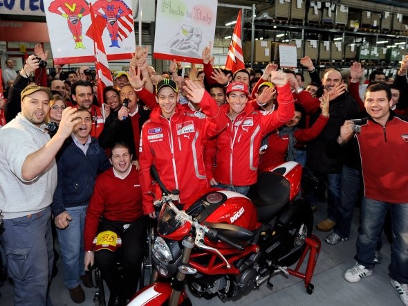Valentino Rossi a Ducati MotoGP Night