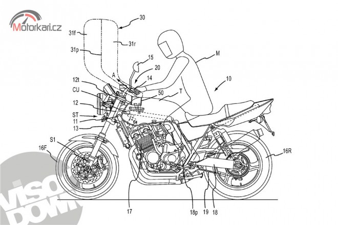Honda připravuje motocyklový airbag pro další modely