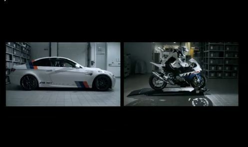 BMW S1000RR vs. BMW M3 na okruhu