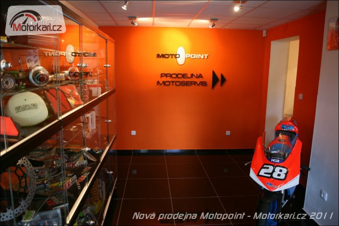 Nová prodejna Motopoint v Praze