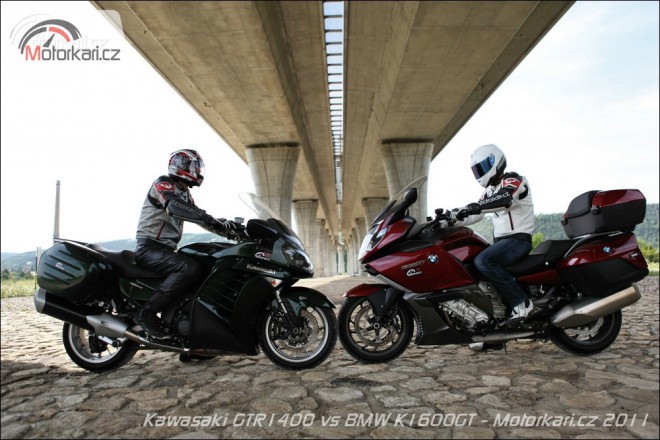 Kawasaki 1400GTR & BMW K1600GT