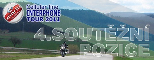 Interphone tour 2011 - 4. česká pozice 