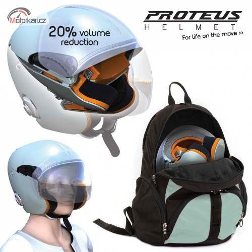 Proteus - nová skládací helma