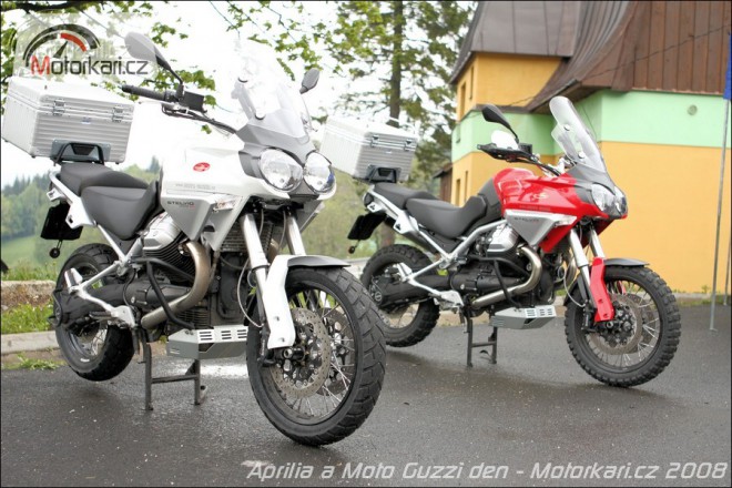 Aprilia a Moto Guzzi Test Rides 2012