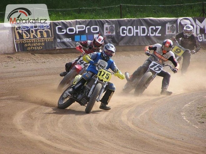 2nd race Czech Flat Track Serie 2012