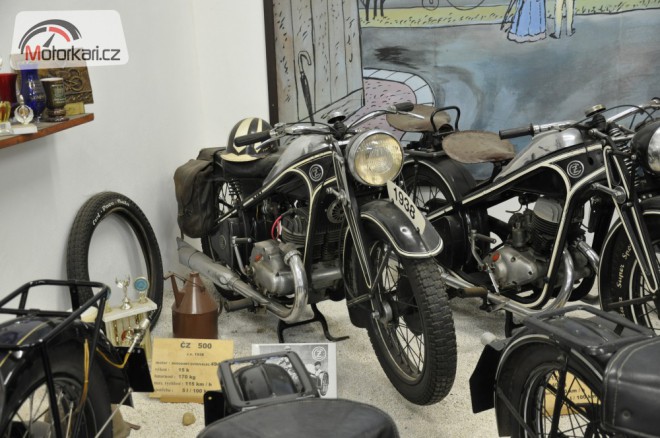 Moto a Velo muzeum v Přerově nad Labem
