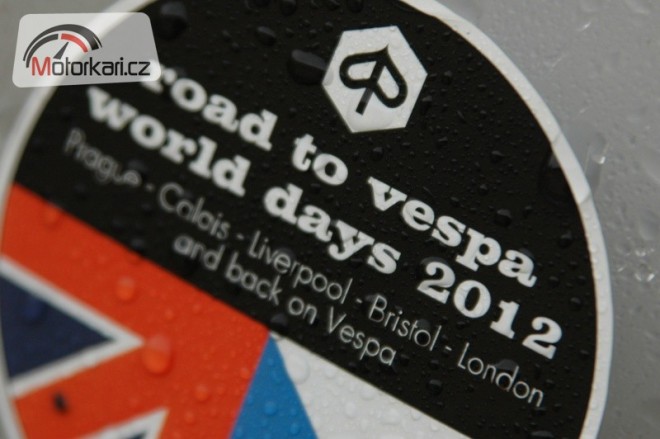Vespa World Days 2012: Expedice Anglie