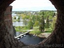 Pohled z hradu Olavinlinna