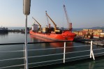 Pohled na přístav Batumi z trajektu