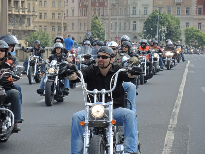 Harley-Davidson v Praze slavil 110. narozeniny