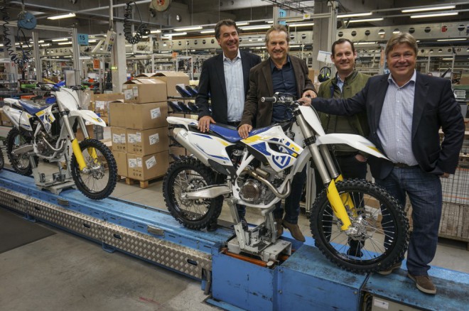 KTM AG rozjíždí výrobu motocyklů Husqvarna
