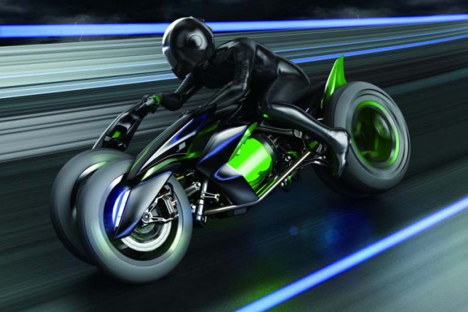 Kawasaki koncept J - zelená vize budoucnosti