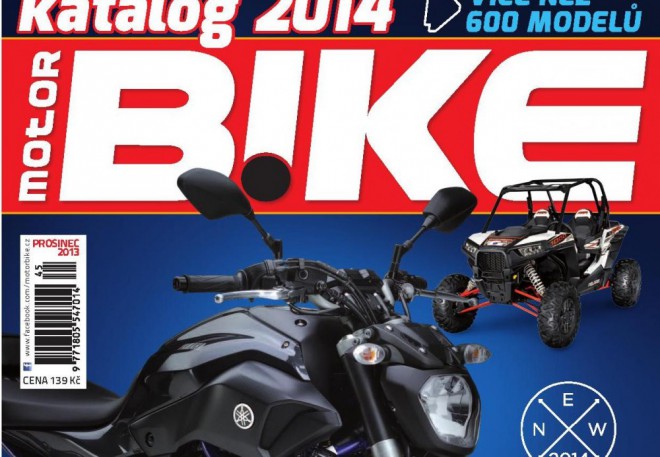 Motorbike katalog motocyklů, skútrů a čtyřkolek 2014