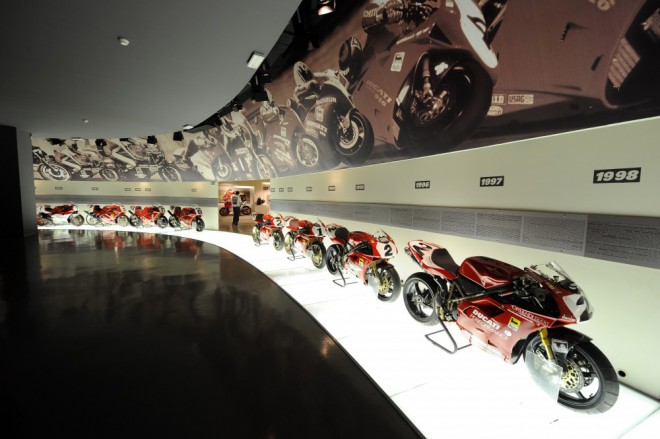Ducati muzeum se otevírá virtuálním návštěvníkům