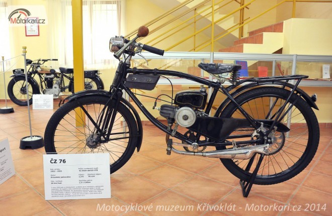 Motocyklové muzeum Křivoklát