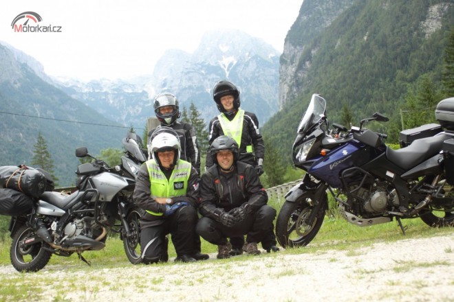 První cesta na motorce k Jadranu