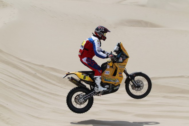 Bravo: Svitko skončil třetí v 8. etapě Dakaru!