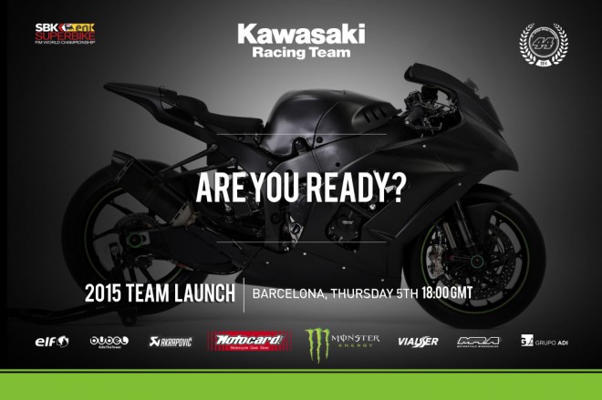 Kawasaki Racing představí týmové barvy v Barceloně