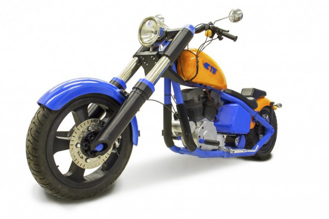 První funkční motorka vyrobená na 3D tiskárně