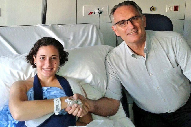 Ana Carrasco podstoupila úspěšnou operaci levé ruky