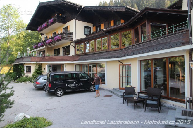 Landhotel Laudersbach: všechny cesty vedou sem  