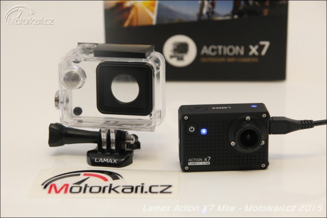 Lamax Action X7: kamera nejen na motorku