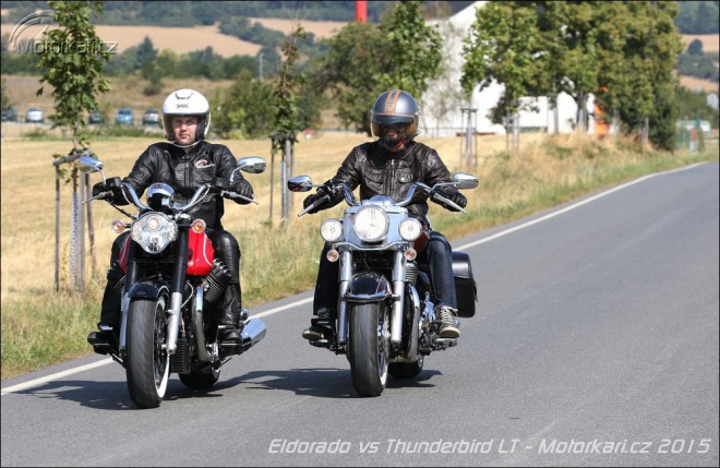 Moto Guzzi Eldorado vs Triumph Thunderbird LT