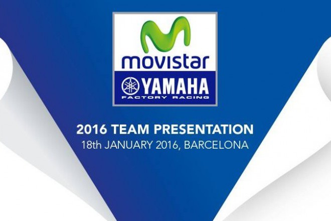 V pondělí je týmová prezentace Movistar Yamaha MotoGP