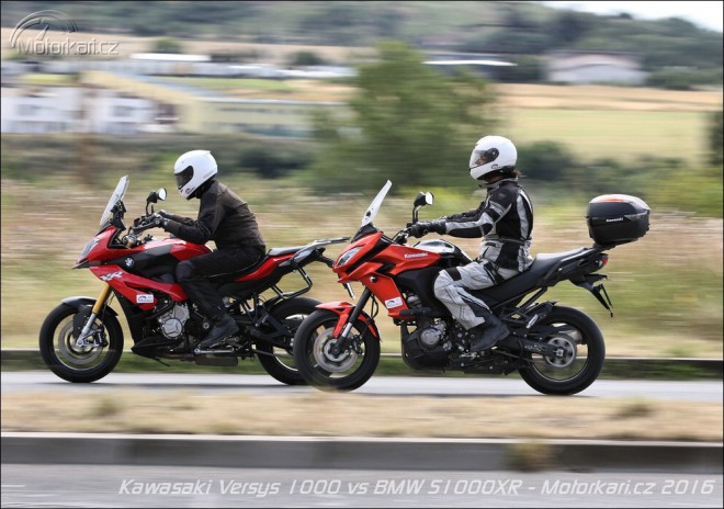 Kawasaki Versys 1000 vs BMW S 1000 XR: duel osmi válců