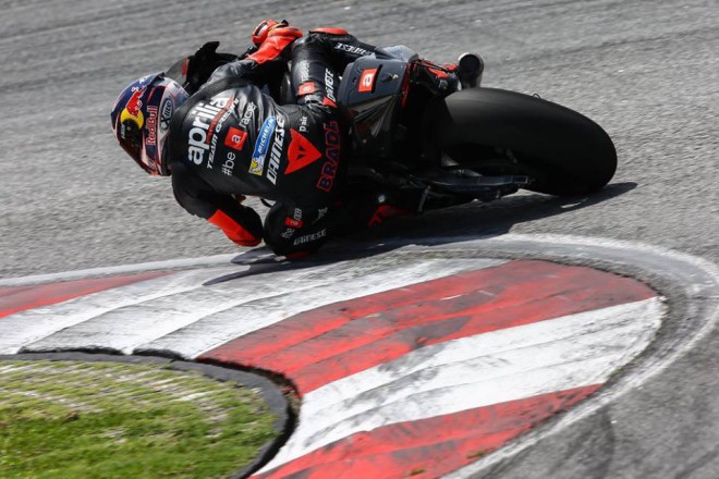 Aprilia vyzkoušela v Aragonii nový prototyp MotoGP