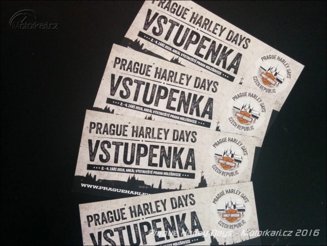 Vyhrajte 4 lupeny na Prague Harley Days