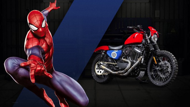 Harley-Davidson pro superhrdiny od Marvelu