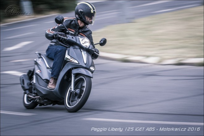 Piaggio Liberty 125 iGet ABS: pohodlnější a silnější
