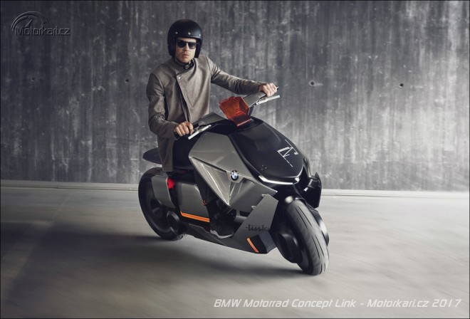 BMW Motorrad Concept Link: vize bezemisní městské mobility