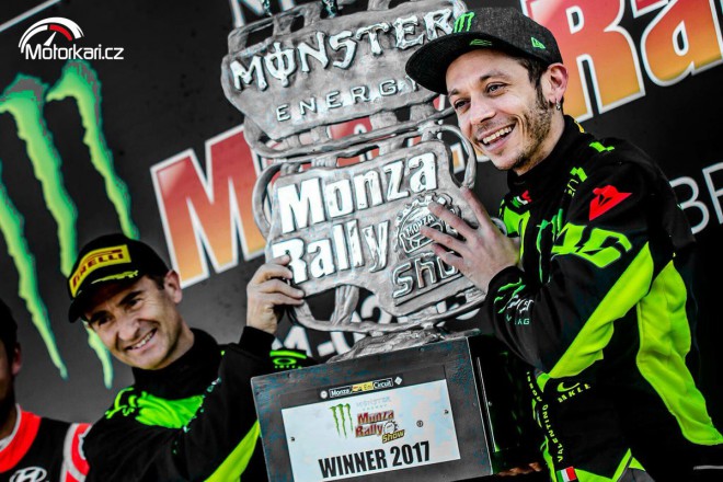 Rossi vyhrál Monza Rally Show už pošesté