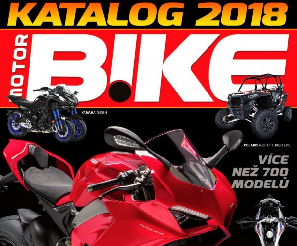 Motorbike Katalog motocyklů, skútrů a čtyřkolek 2018