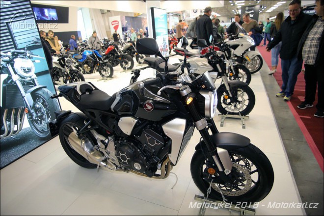 Výstava Motocykel i s novou Hondou CB 1000R