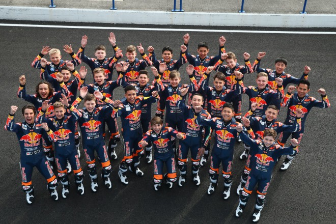 V Jerezu testují jezdci Red Bull Rookies Cupu