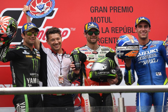 Ohlasy ze stupňů vítězů třídy MotoGP