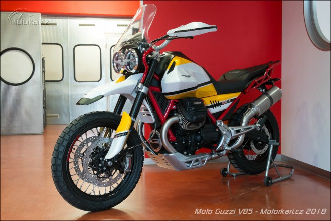 Přinášíme nové podrobnější informace o Moto Guzzi V85
