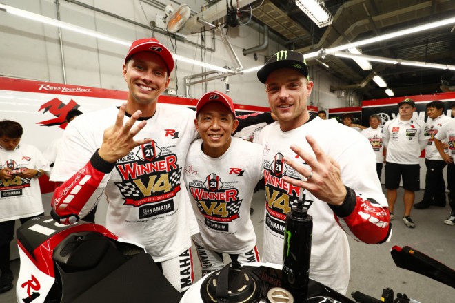 Čtyři triumfy v řadě, Yamaha v Suzuce neprohrála od roku 2015