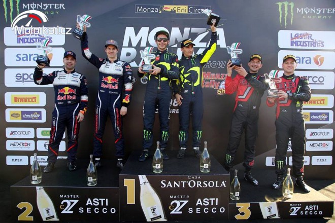 Monza Rally Show vyhrál Rossi už posedmé