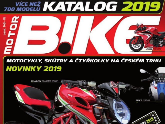 Motorbike Katalog motocyklů, skútrů a čtyřkolek 2019