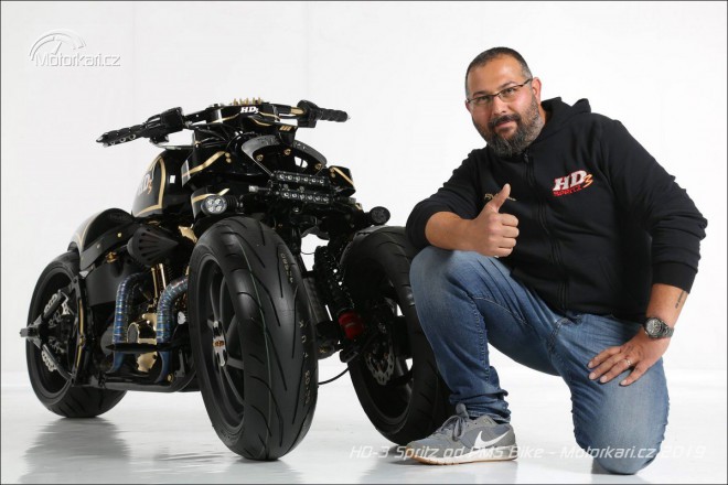 Tříkolový Harley od PMS Bike: Zaměřeno na invalidy
